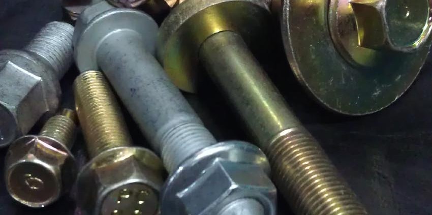 اجزای مختلف پیچ واشردار